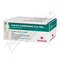Calcii Carbonici 0.5 tbl.Medicam.0.5g tbl.nob.50 Calcii Carbonici 0.5 tbl.Medicam.0.5g tbl.nob.50