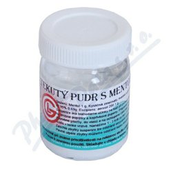 Tekutý pudr s mentolem 100g GLO Tekutý pudr s mentolem 100g GLO