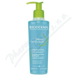 BIODERMA Sébium Gel moussant s pumpou 200ml