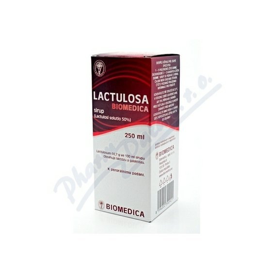 Lactulosa Biomedica 667mg/ml sir.250ml