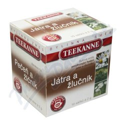 TEEKANNE Játra a žlučník 10x2g TEEKANNE Játra a žlučník 10x2g