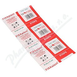 FIXAplast textil.náplast s polštářkem 8x4cm 3ks FIXAplast textil.náplast s polštářkem 8x4cm 3ks