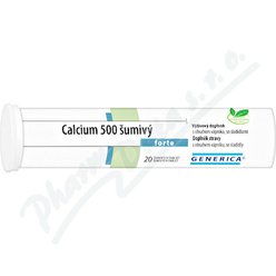 Calcium 500 šumivý forte eff.tbl.20 Generica