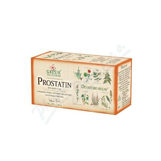 Grešík Devatero bylin Prostatin čaj n.s.20x1.5g