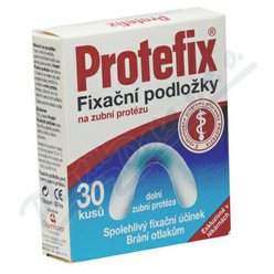 Protefix Fixační podložky - dolní zub.prot.30ks Protefix Fixační podložky - dolní zub.prot.30ks