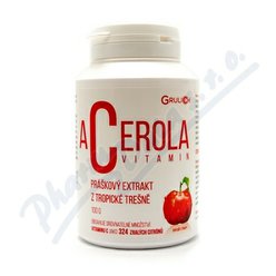 Acerola vitamin standardizovaný prášek 100g Acerola vitamin standardizovaný prášek 100g