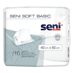 Seni Soft Basic podložky absorpční 60x40cm 10ks