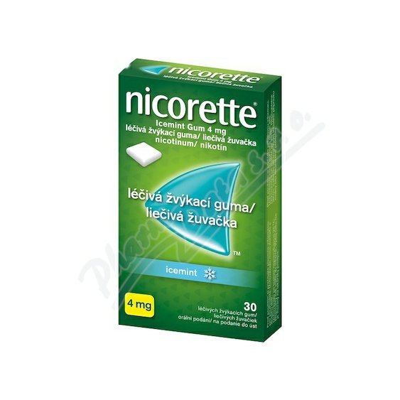 Nicorette Icemint Gum 4mg gum.mnd.30
