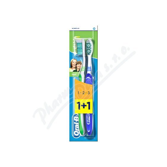 Oral-B 3Effect Natural Fresh elektr.kartáček 1+1