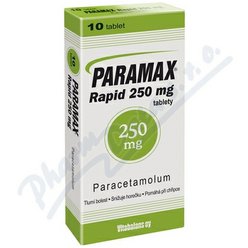 Paramax Rapid 250mg por.tbl.nob.10x250mg