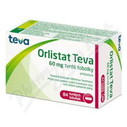 Orlistat Teva 60mg cps.dur.84 I Orlistat Teva 60mg cps.dur.84 I