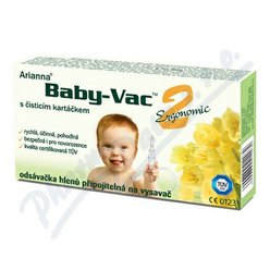Arianna Baby-Vac 2 s čistic.kart. odsávačka hlenů Arianna Baby-Vac 2 s čistic.kart. odsávačka hlenů