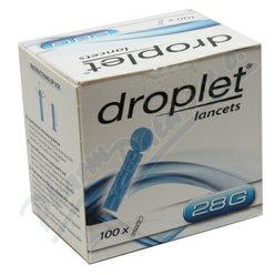 Lanceta Droplet 28G 100ks Lanceta Droplet 28G 100ks