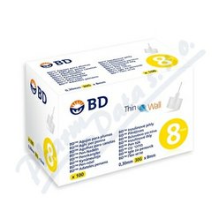 Inzulinové jehly BD 0.30x8mm (30G) 100ks Inzulinové jehly BD 0.30x8mm (30G) 100ks