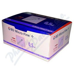 Inzulin.stříkačky BD 0.5ml 30G x 8mm U-100 100ks Inzulin.stříkačky BD 0.5ml 30G x 8mm U-100 100ks