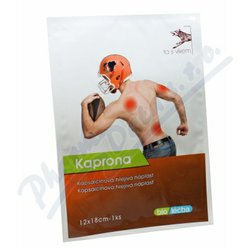 KAPRONA Kapsaicinová prohřívací náplast 12x18cm KAPRONA Kapsaicinová prohřívací náplast 12x18cm