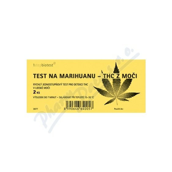 Test na marihuanu (THC) z moči 2ks