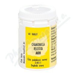 Chamomilla recutita AKH tbl.60 Chamomilla recutita AKH tbl.60