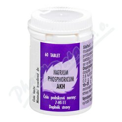 Natrium phosphoricum AKH tbl.60 Natrium phosphoricum AKH tbl.60