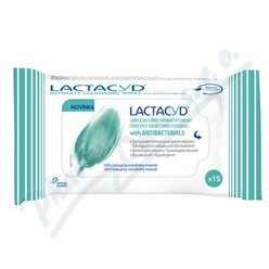 Lactacyd ubrousky with antibacterials 15ks Lactacyd ubrousky with antibacterials 15ks