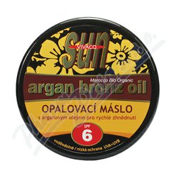 SUNVITAL Arganové opalovací máslo SPF6 200ml