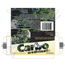 Carbo medicinalis PharmaSwiss tbl.20 Carbo medicinalis PharmaSwiss tbl.20