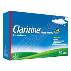 Claritine 10mg tbl.nob.60 Claritine 10mg tbl.nob.60