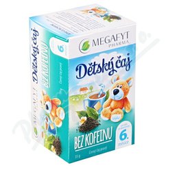 Megafyt Dětský čaj bez kofeinu 20x1.75g Megafyt Dětský čaj bez kofeinu 20x1.75g