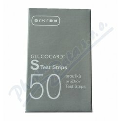 Test.proužky GLUCOCARD S Test Strips 50ks Test.proužky GLUCOCARD S Test Strips 50ks