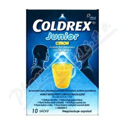 Coldrex Junior Citron 300mg/5mg/20mg scc.10 I Coldrex Junior Citron 300mg/5mg/20mg scc.10 I