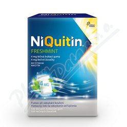 Niquitin Freshmint 4mg gum.mnd.100 I Niquitin Freshmint 4mg gum.mnd.100 I
