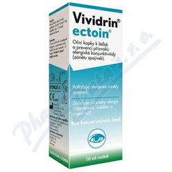 Vividrin ectoin oční kapky 10ml Vividrin ectoin oční kapky 10ml