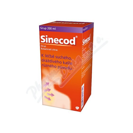 Sinecod 0.15% sir. 200ml CZ