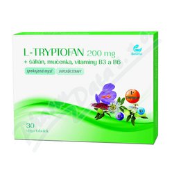 L-TRYPTOFAN 200mg+šafrán+mučenka SETARIA 30tobolek L-TRYPTOFAN 200mg+šafrán+mučenka SETARIA 30tobolek