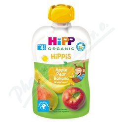 HiPP Hippis Jablko-Hruška-Banán BIO 4m 100g HiPP Hippis Jablko-Hruška-Banán BIO 4m 100g