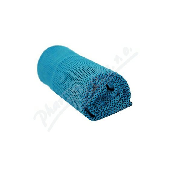 Chladící ručník modrý 32x90cm SJH 540B