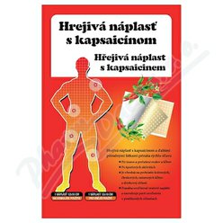 Náplast hřejivá s kapsaicinem 12x18cm 1ks Náplast hřejivá s kapsaicinem 12x18cm 1ks