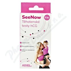 ADIEL SeeNow těhotenské testy hCG 5ks ADIEL SeeNow těhotenské testy hCG 5ks
