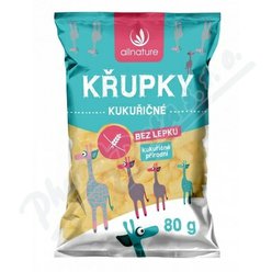 Allnature Kukuřičné křupky 80g Allnature Kukuřičné křupky 80g