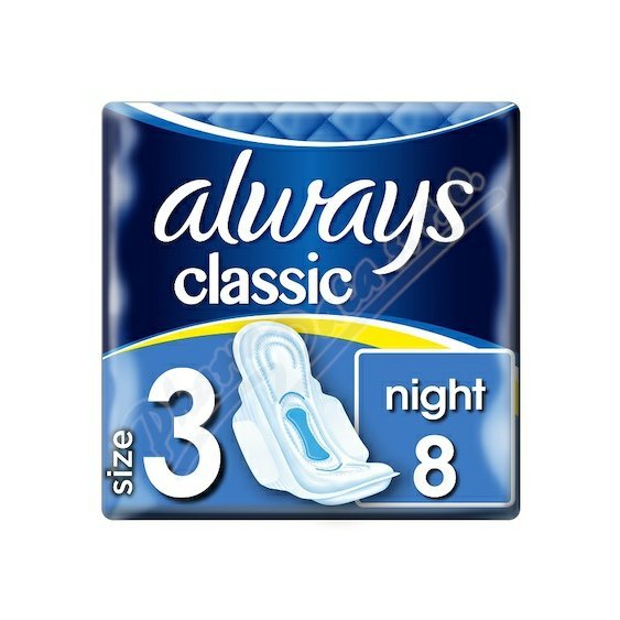 Always Classic Night 3 vložky 8ks