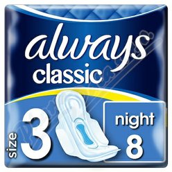 Always Classic Night 3 vložky 8ks Always Classic Night 3 vložky 8ks