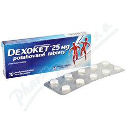 Dexoket 25mg tbl.flm.10 II