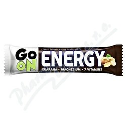 GO ON Energetická tyčinka oříšek karamel 50g GO ON Energetická tyčinka oříšek karamel 50g