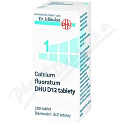 Calcium fluoratum DHU D5-D30 tbl.nob.200 Calcium fluoratum DHU D5-D30 tbl.nob.200