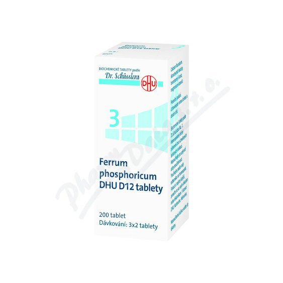 Ferrum phosphoricum DHU D5-D30 tbl.nob.200