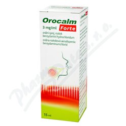 Orocalm Forte 3mg/ml orm.spr.sol.1x15ml Orocalm Forte 3mg/ml orm.spr.sol.1x15ml