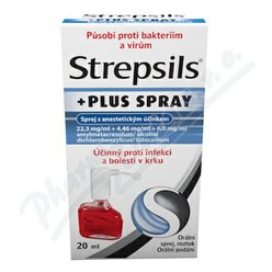 Strepsils Plus spray orm.spr.sol.1x20ml Strepsils Plus spray orm.spr.sol.1x20ml