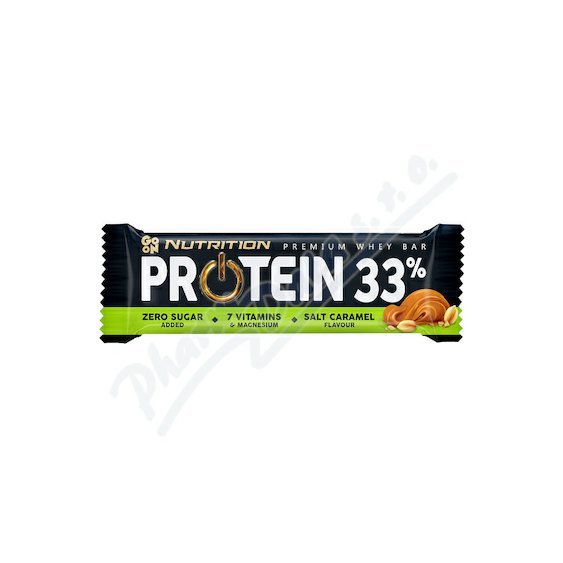 GO ON Proteinová tyčinka 33% slaný karamel 50g