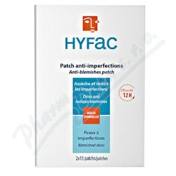 HYFAC Ošetřující náplasti na akné 2x15ks HYFAC Ošetřující náplasti na akné 2x15ks