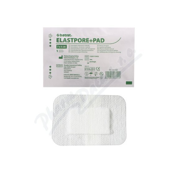 ELASTPORE+PAD náplast samolep.sterilní 5x7cm 1ks